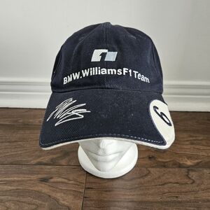 Vintage BMW Williams F1 Team Strapback Hat 2002